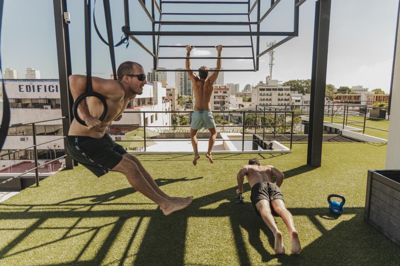 Caleta Hostel Rooftop & Pool كانكون المظهر الخارجي الصورة
