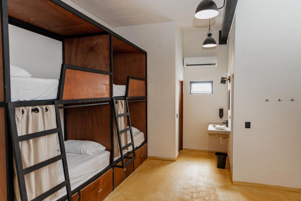 Caleta Hostel Rooftop & Pool كانكون المظهر الخارجي الصورة