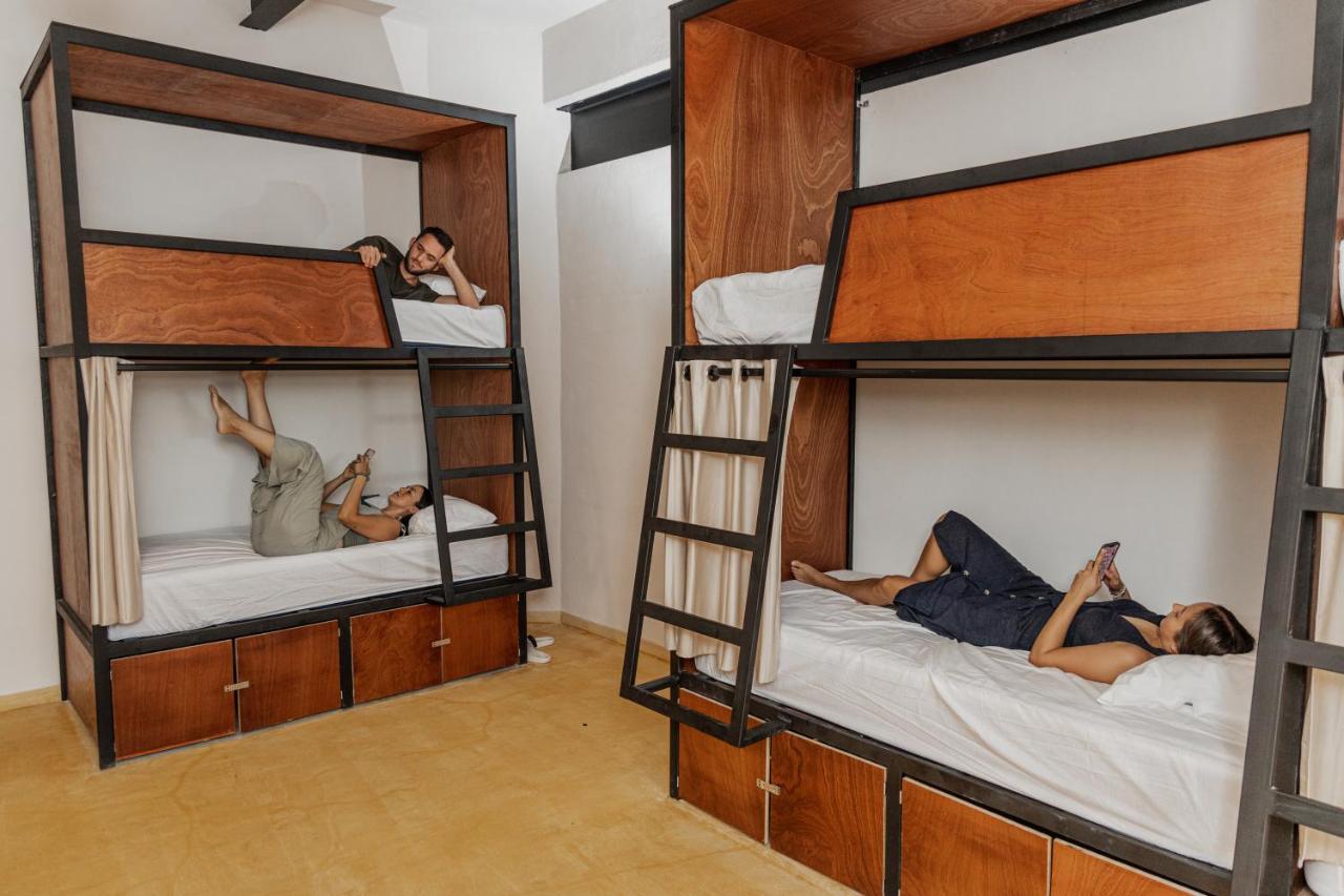 Caleta Hostel Rooftop & Pool كانكون المظهر الخارجي الصورة