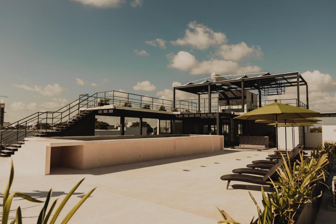 Caleta Hostel Rooftop & Pool كانكون المظهر الخارجي الصورة